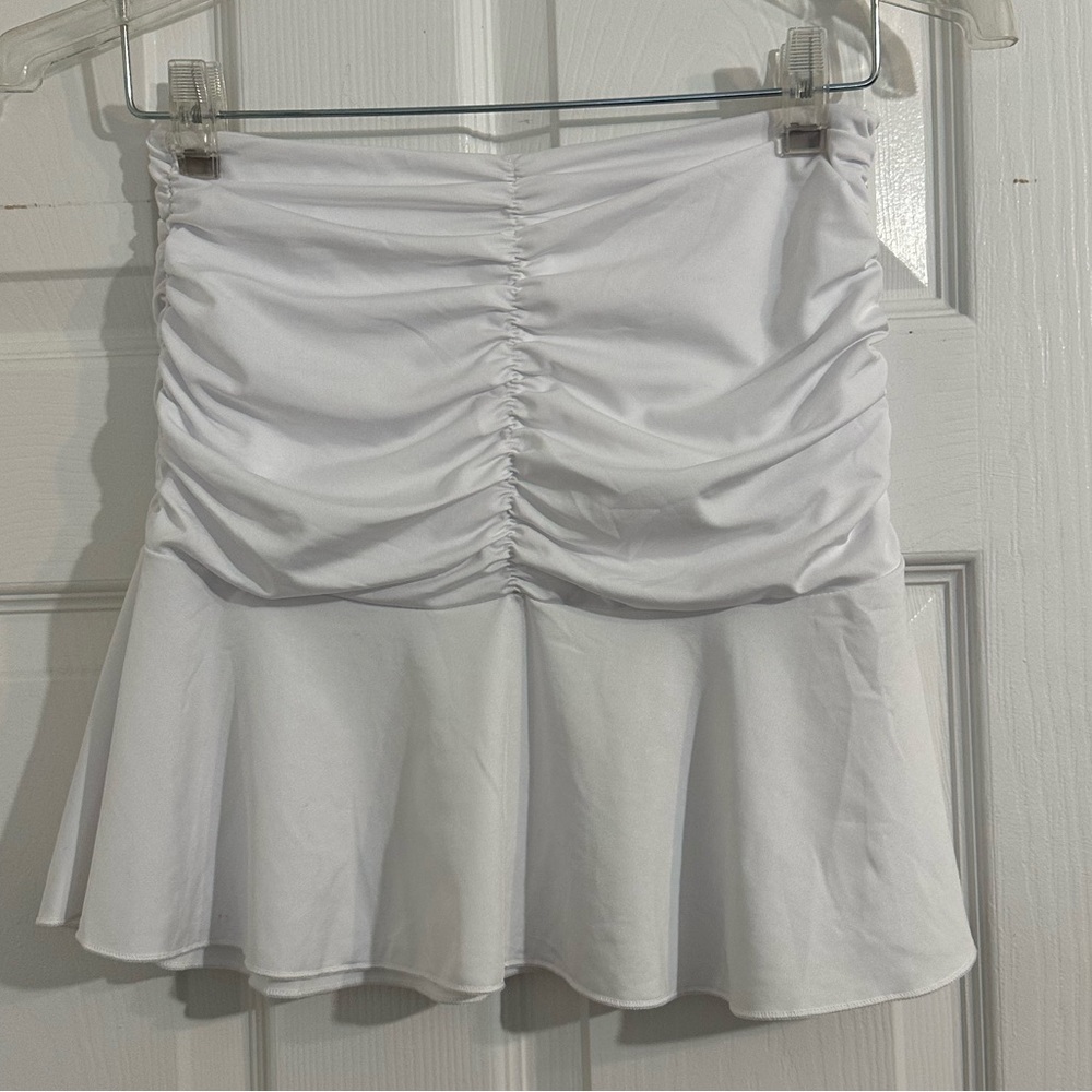 White Mini Skirt